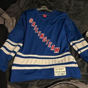 Limited edition Sailing team hockey jersey.